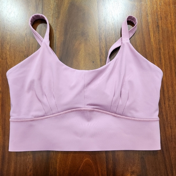 Born Primitive Sports Bra Women's Size Medium Antique Mauve Twisted Keyhole Back - Picture 3 of 5